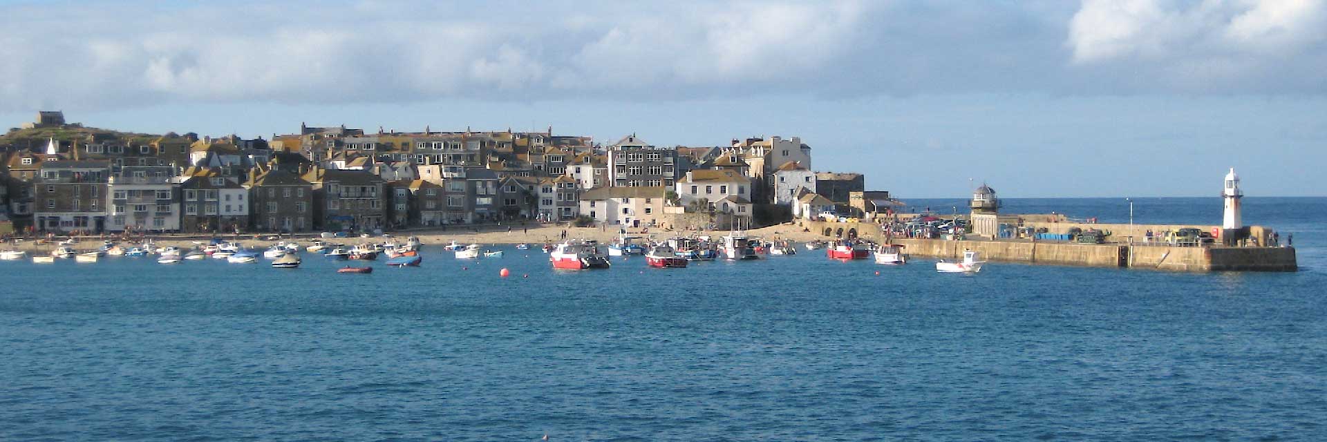 St. Ives and harbour